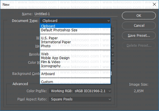 photoshop,yeni sayfa,eğitim,nasıl yapılır