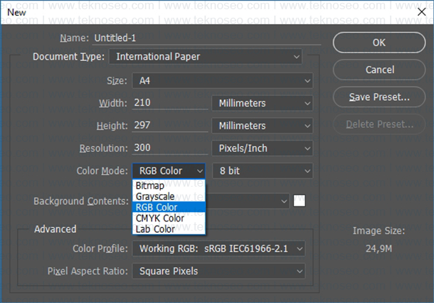 photoshop,yeni sayfa,eğitim,nasıl yapılır