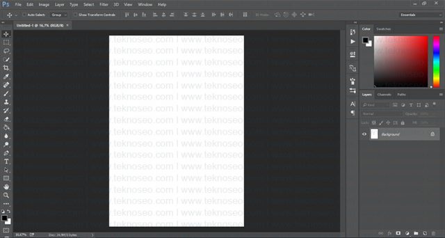 photoshop,yeni sayfa,eğitim,nasıl yapılır