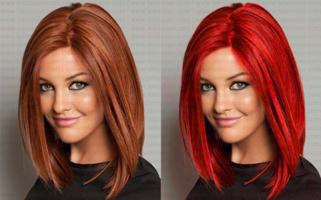 Photoshop'ta saç rengi değiştirme photoshop,saç rengi,renk değiştirme,eğitim
