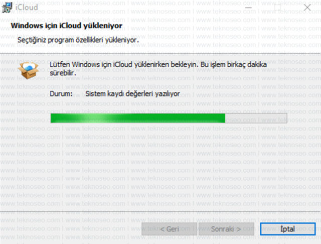 windows,icloud,yükleme,senkronizasyon