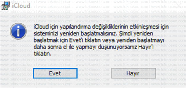 windows,icloud,yükleme,senkronizasyon