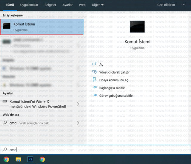 windows,cmd,kişiselleştirme