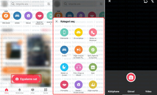 letgo,yeni ilan,ilan yükle