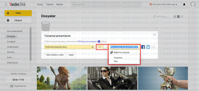 yandex,yandex disk,dosya paylaşımı,bulut depolama