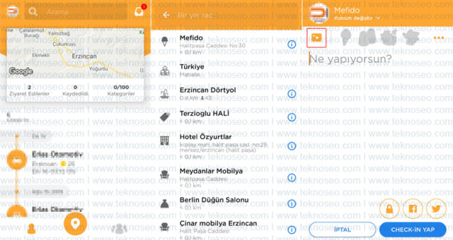 swarm,yer bildirimi,fotoğraf ekleme,resim ekleme,check-in