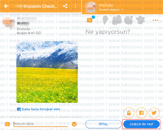 swarm,yer bildirimi,fotoğraf ekleme,resim ekleme,check-in