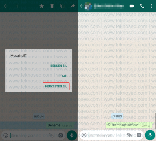 whatsapp,gönderilen mesajı geri alma,geri alma,iptal etme,silme