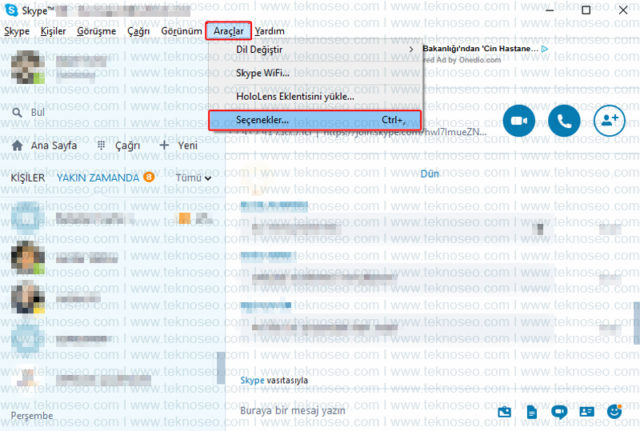 skype,çağrı yönlendirme,telefona yönlendirme
