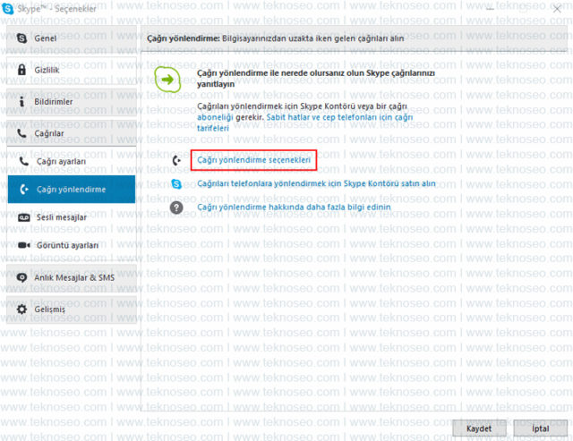 skype,çağrı yönlendirme,telefona yönlendirme