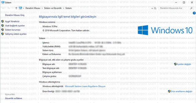 windows 10,dokunmatik ekran,devre dışı bırakma,etkinleştirme