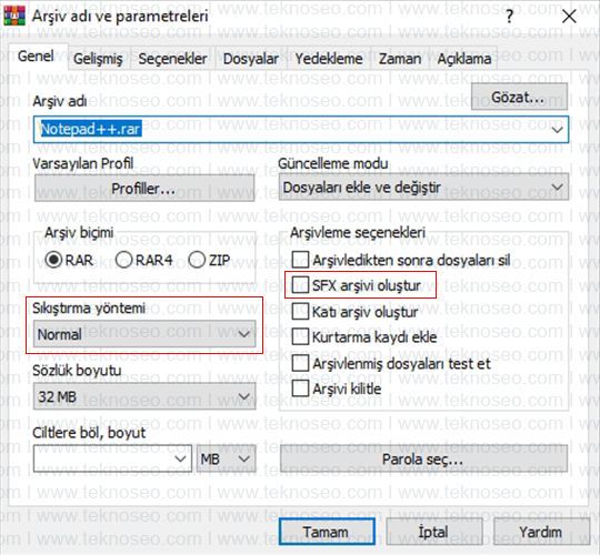 winrar,portable,portable uygulama yapma