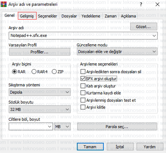 winrar,portable,portable uygulama yapma