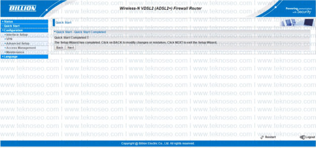 billion,bipac 8300nx r3,modem kurulumu,kablosuz kurulumu,arayüz giriş şifresi