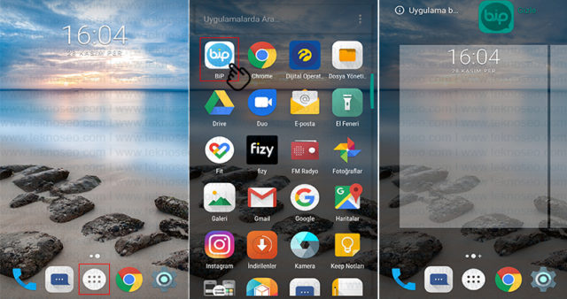 turkcell t80,uygulama,gizleme