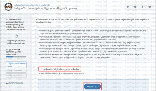 ikametgah belgesi,e-devlet,indir