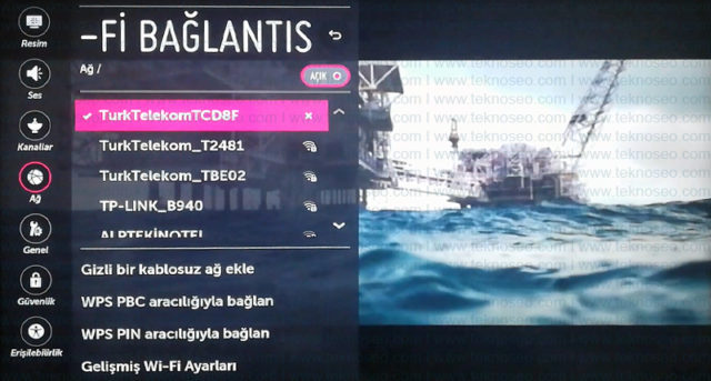 lg,smart tv,kablosuz ağ,wi-fi
