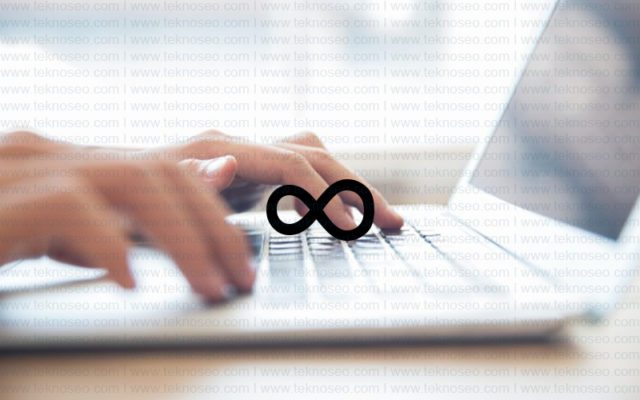 Sonsuzluk işareti (∞) nasıl yapılır? sonsuzluk,işaret,klavye,simge,windows