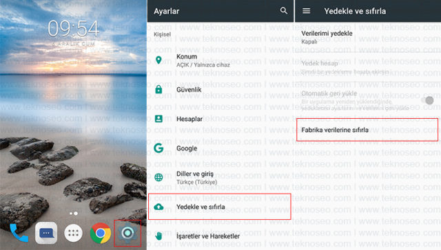 turkcell t80,fabrika verilerine sıfırlama,fabrika ayarlarına geri yükleme,sıfırlama