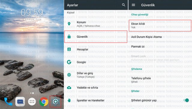 turkcell t80,tuş kilidi,güvenlik,desen kilidi