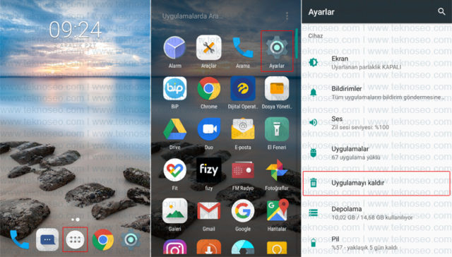 turkcell t80,uygulama kaldırma,toplu uygulama kaldırma