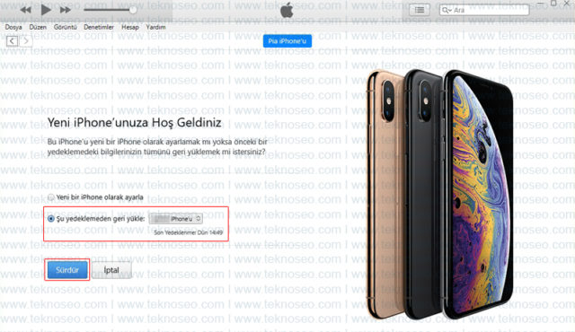 iphone,itunes,icloud,yedekleme,geri yükleme