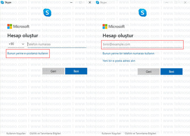 skype,hesap açma,hesap oluşturma