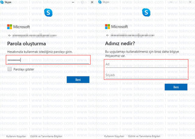 skype,hesap açma,hesap oluşturma