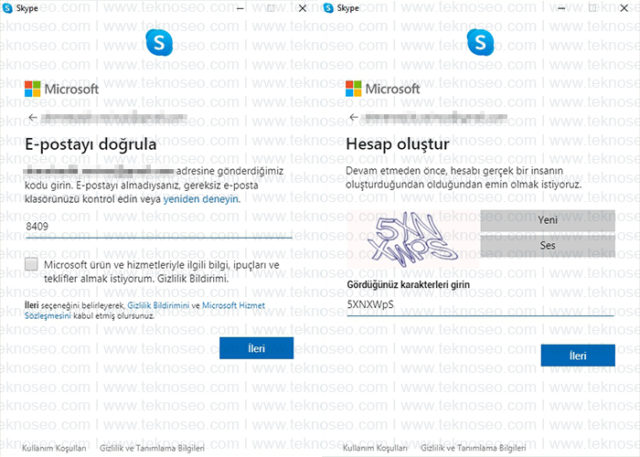 skype,hesap açma,hesap oluşturma