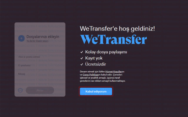 wetransfer,dosya aktarımı,dosya paylaşma