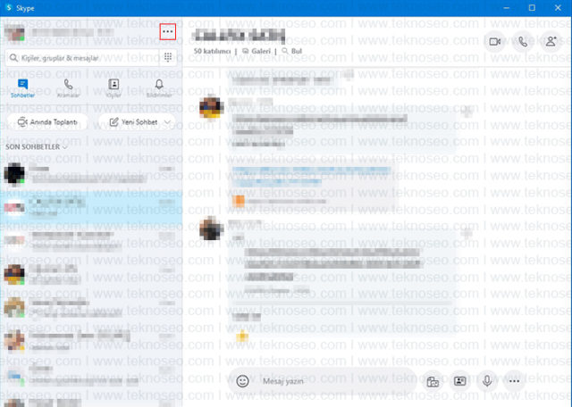 skype,karanlık mod,dark mode
