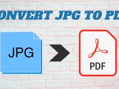 Görüntünün PDF Dönüşümüne Yardımları jpg to pdf